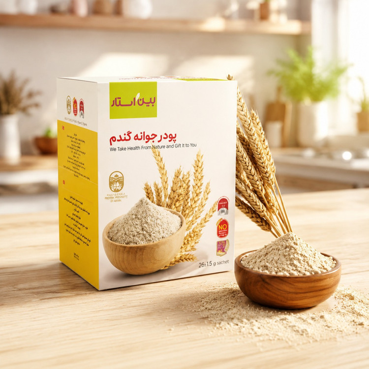پودر جوانه گندم بین استار اصلی