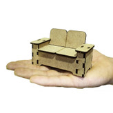 پازل ساختنی مدل اتاق نشیمن(بازی ساختنی . فکری و آموزشی و خلاقیتی)