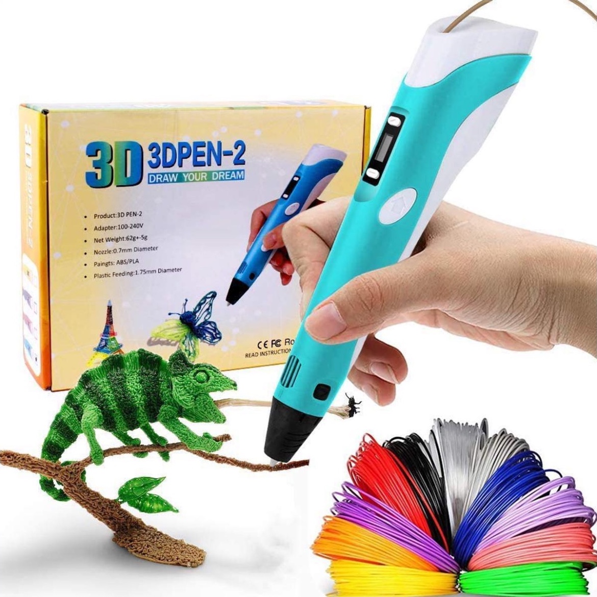 قلم سه بعدی جادویی 3D PEN-2