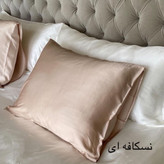 روبالشتی ساتن ابریشم ساده وارداتی مدل پاکتی تک عددی