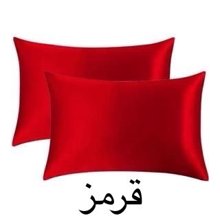 روبالشتی ساتن ابریشم ساده وارداتی مدل پاکتی تک عددی