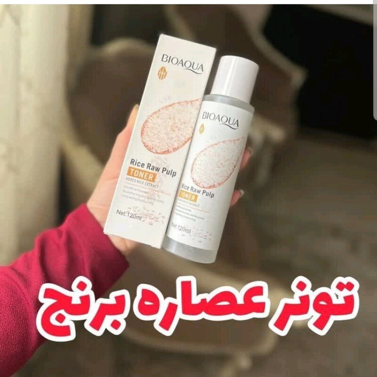 تونر برنج بیوآکوا (پاکسازی عمقی پوست و کنترل سطح چربی پوست و تنظیم ph پوست)