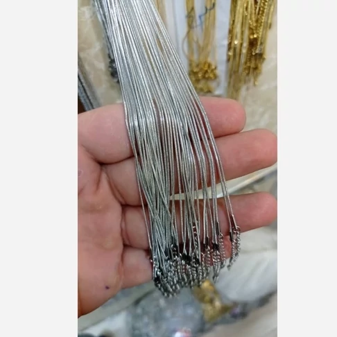 زنجیر ماری لوله ای استیل رنگ ثابت وارداتی