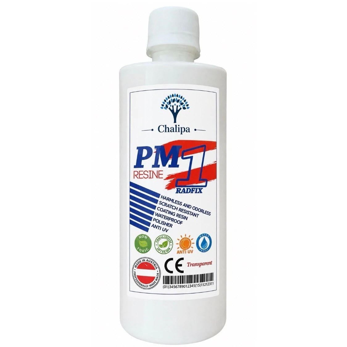 رزین pm1 چلیپا براق کننده و ضد خش کننده سنگ مصنوعی 500ml