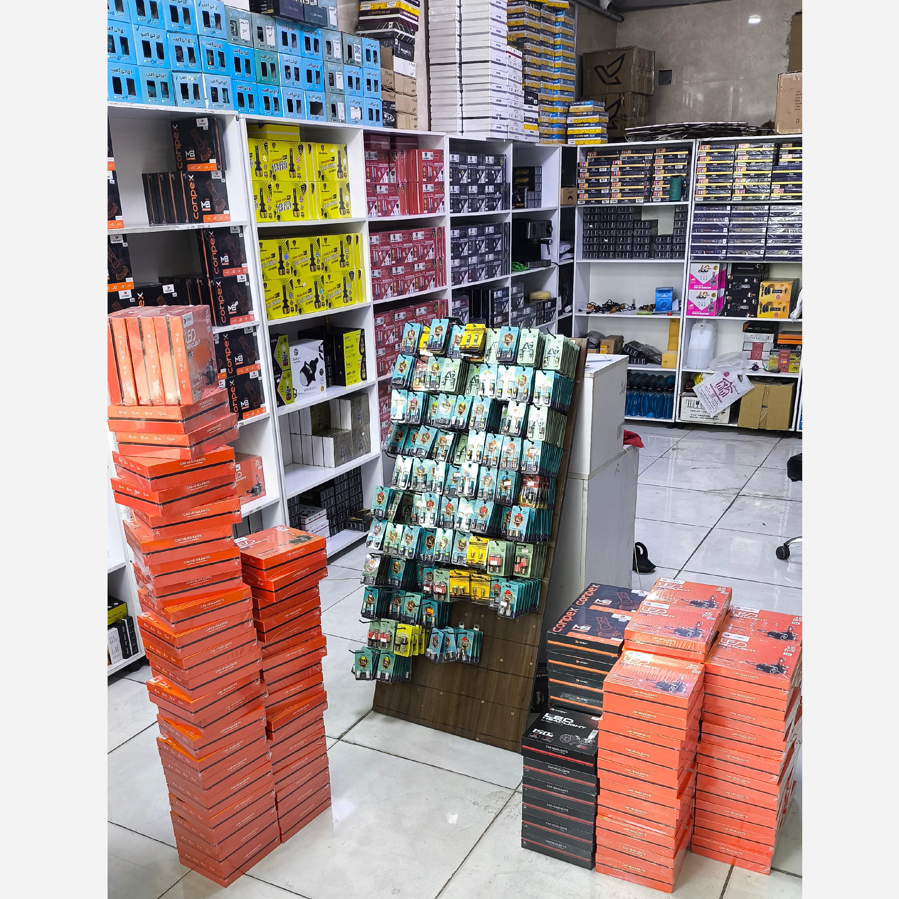 هدلایت کانپکس 3s پرو رنگ آفتابی(فابریک) بسته دوعددی(پس کرایه)