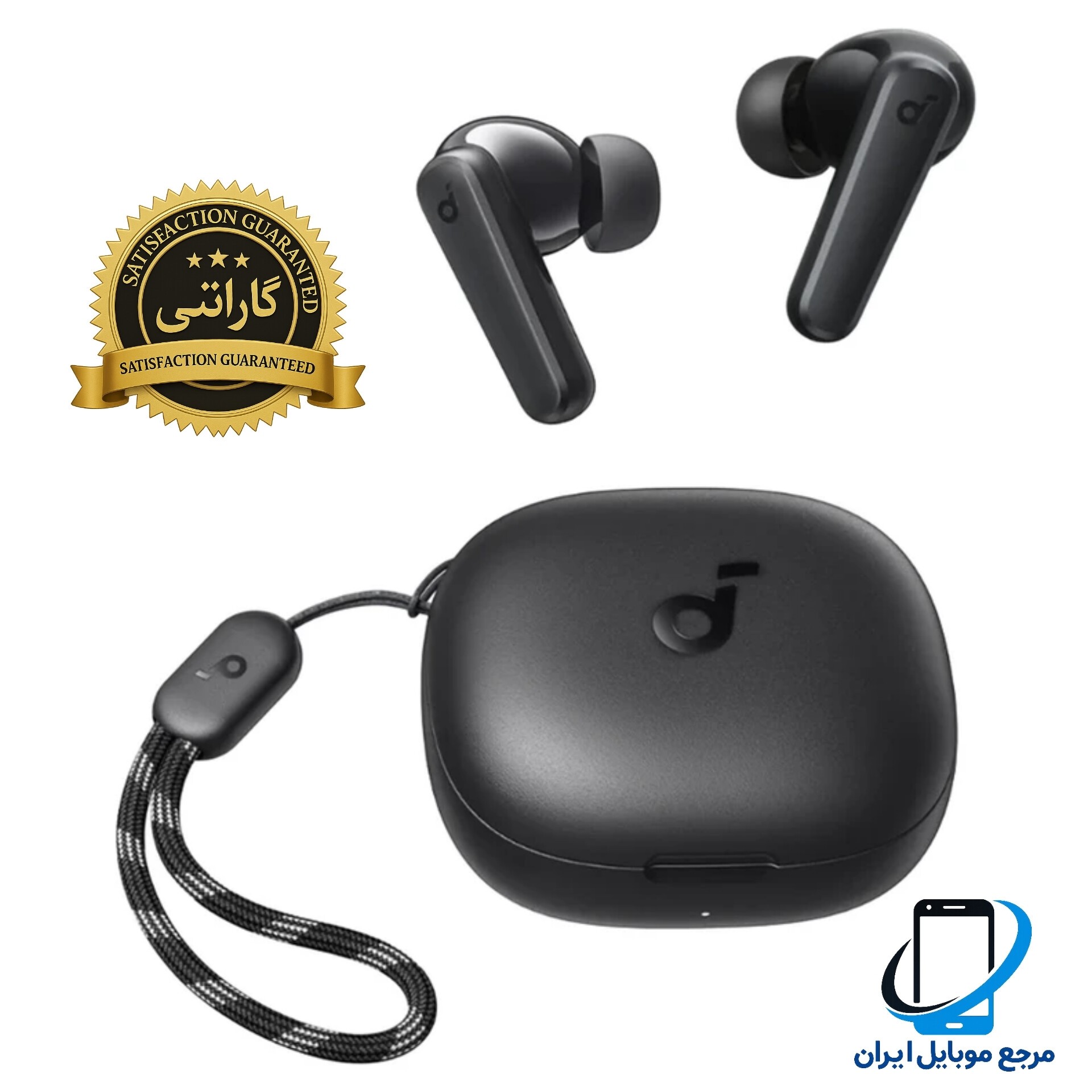 هدفون بلوتوثی انکر مدل R50i اورجینال و با گارانتی 18 ماهه، باتری 30 ساعته، صدای با کیفیت+ اتصال به نرم افزار