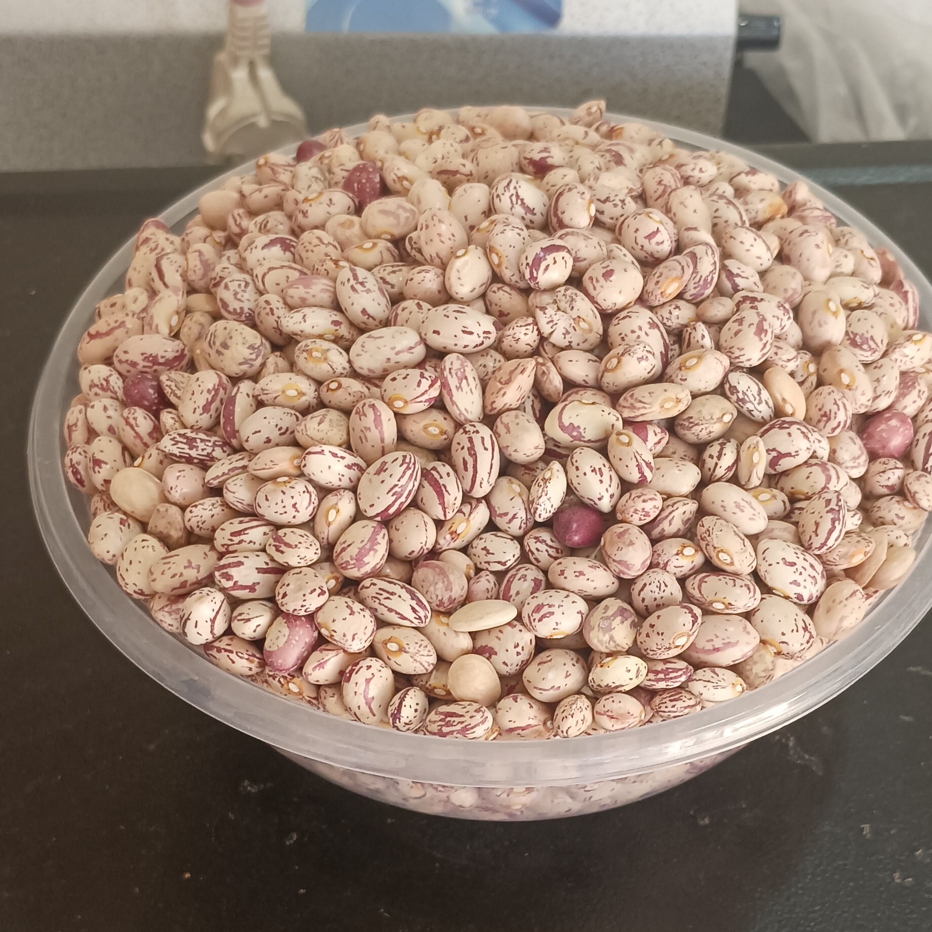 لوبیا چیتی خمین دستچین شده وبا کیفیت. دربسته 900گرمی