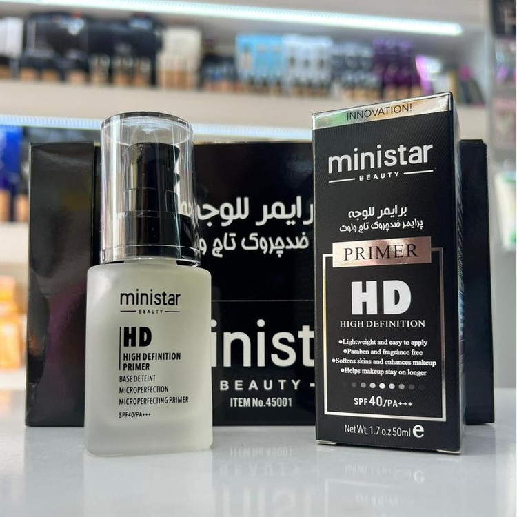 پرایمر مینی استار HD ضد چین و چروک و مراقب پوست در برابر مواد آرایشی