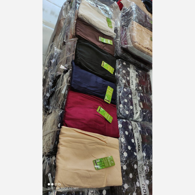 ساپورت نخ پنبه مرطوب رنگی وارداتی مارک بامبو و جی وی جی فری سایز36تا 50