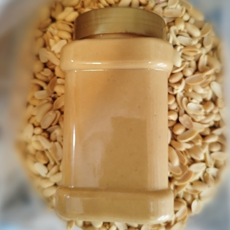 کره بادام زمینی بدون شکر افزودنی از بادام درجه یک (1000 گرم)