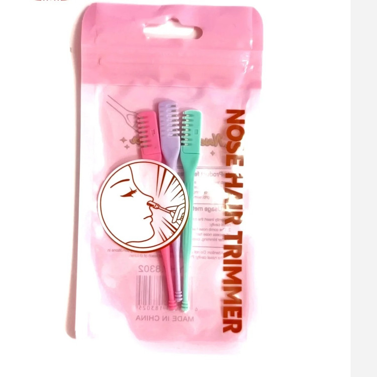 پک تیغ اصلاح موی بینی 3 عددی
