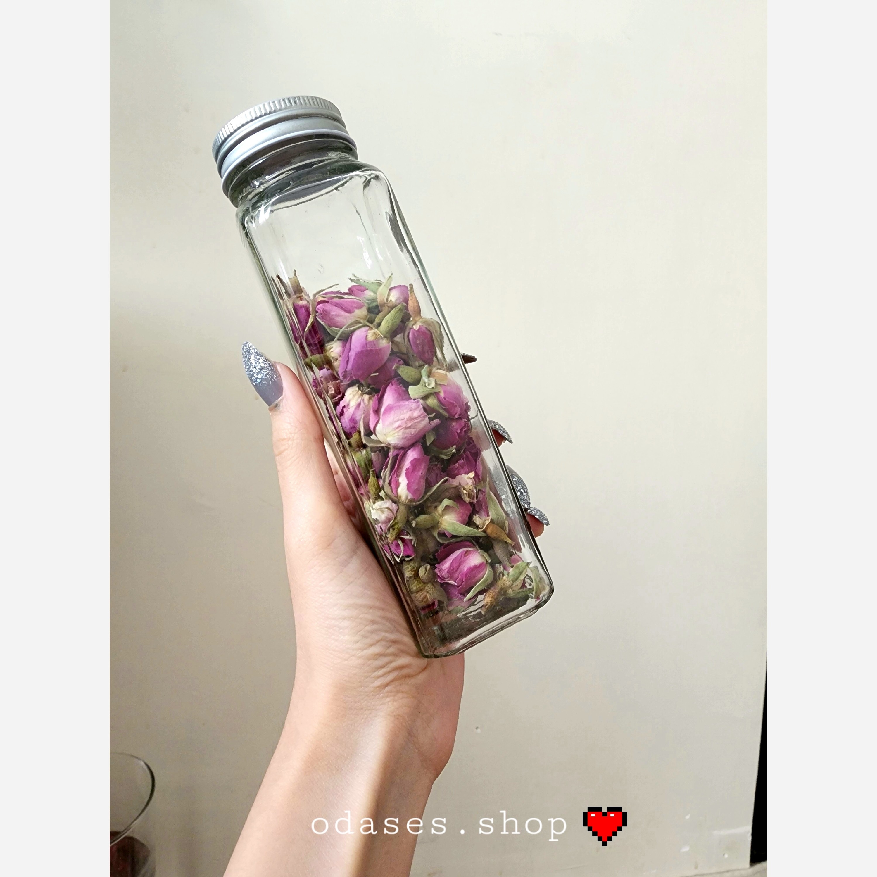 شیشه ادویه مکارتی 16 سانتی با لیبل هدیه.اوداسس شاپ