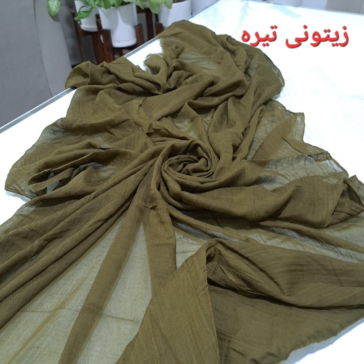 شال نخی سوپر نخ گیاهی کد 105 رنگبندی دارد نرم و لطیف