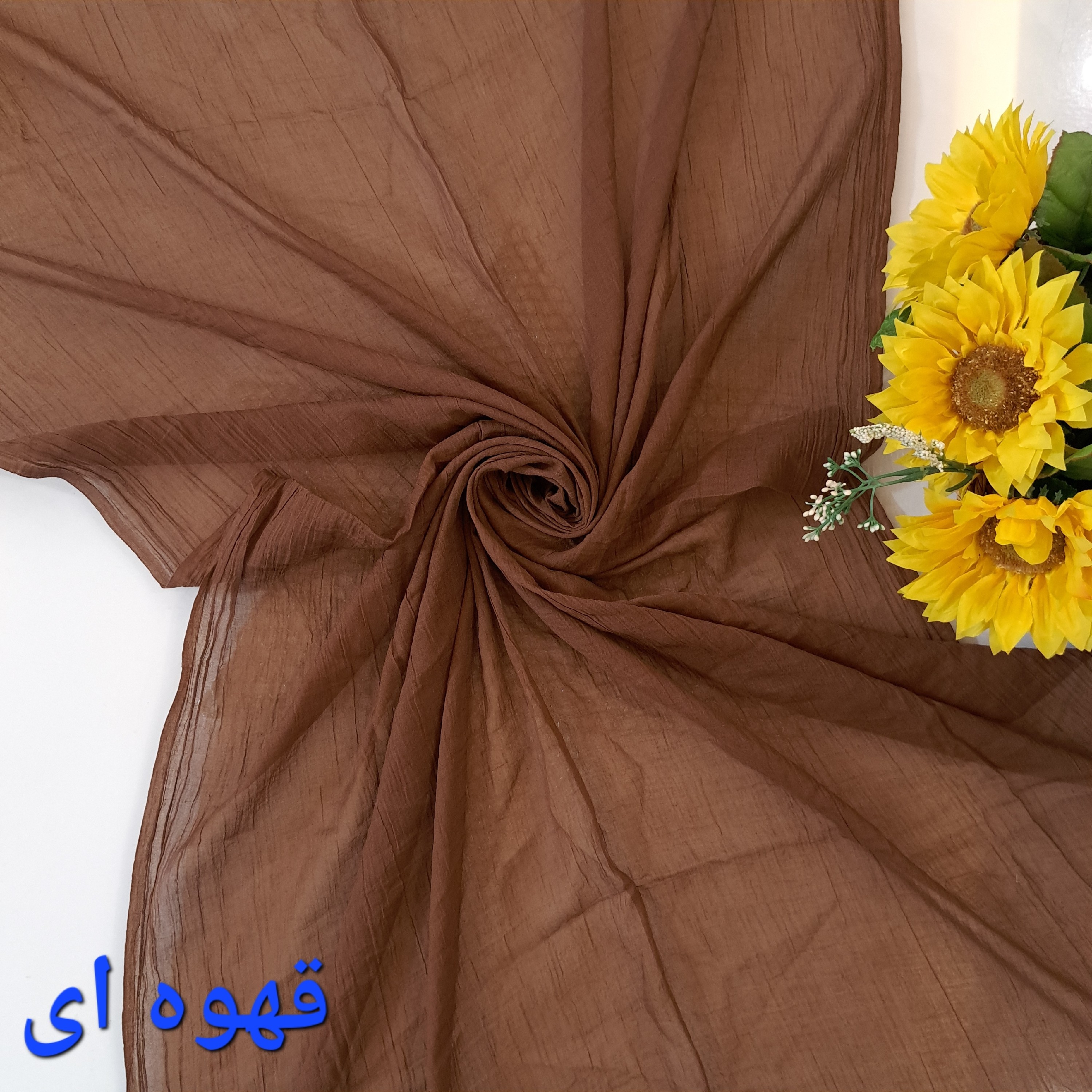 شال نخی سوپر نخ گیاهی کد 105 رنگبندی دارد نرم و لطیف