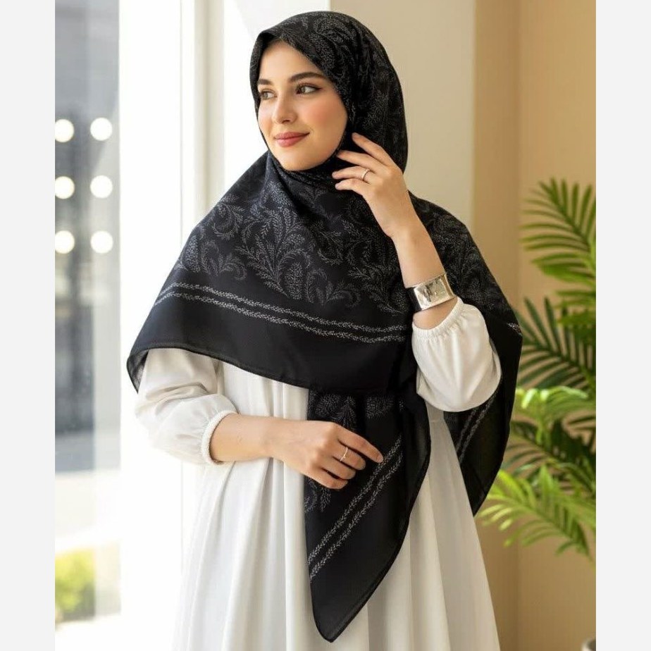 روسری نخی قواره 140 کد Tak038