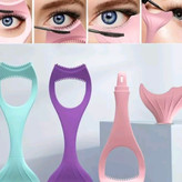 شابلون سیلیکونی خط چشم و ریمل قابل شستشو و کاربرد آسان