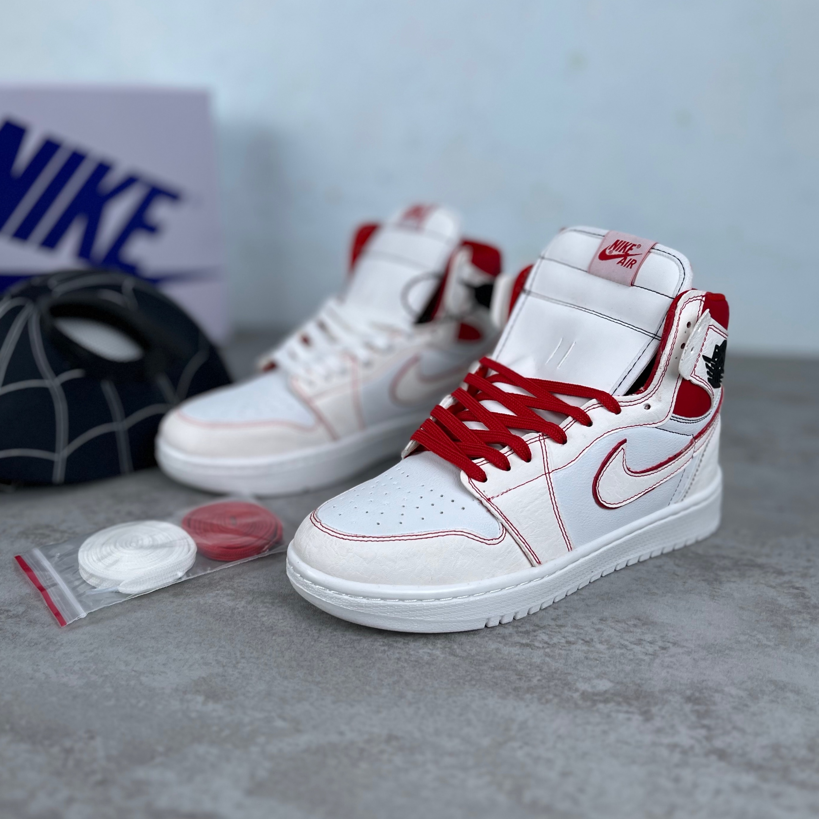کتونی نایک جردن رد فانتوم ساقدار nike jordan