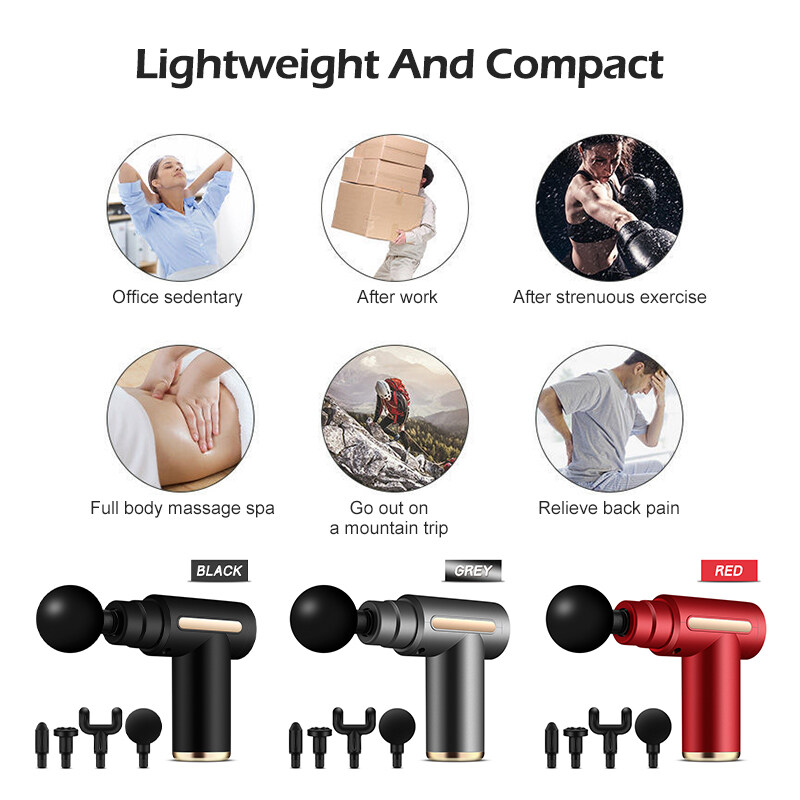 ماساژور تفنگی شارژی گان MASSAGE GUN 620 مدل NEW 2026