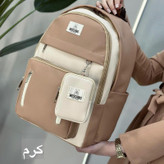 کوله پشتی اسپرت کرومی دو تکه دانشجویی درجه یک