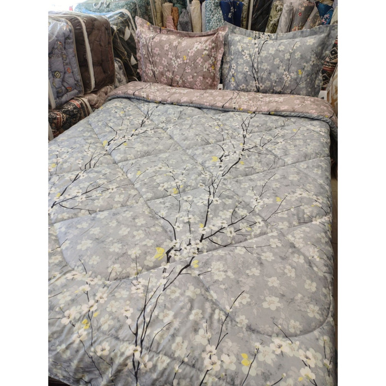 روتختی دونفره میکرو 6 تکه دورویه طرح متنوع(پس کرایه)