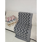 شال مبل زیگزاگی نخ اکرولیک ترک ابعاد 70در 140