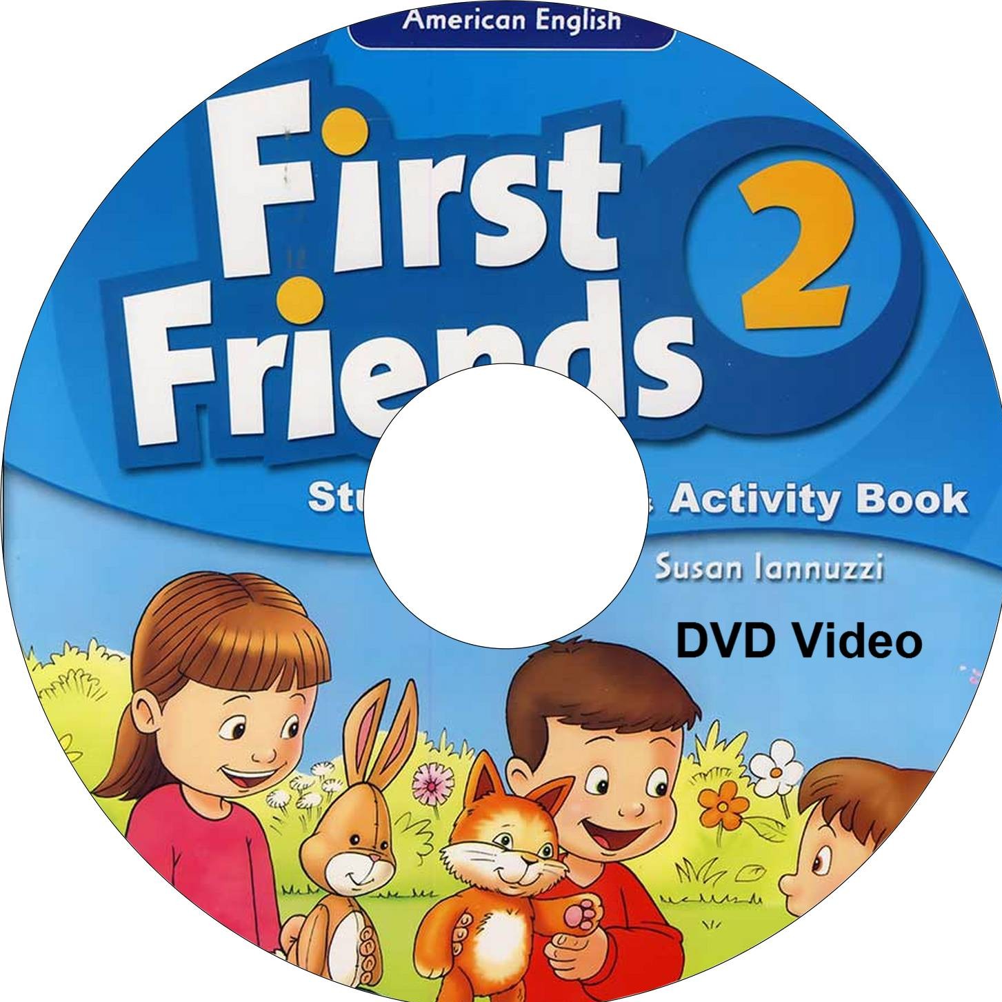 کتاب فرست فرندز 2 سایز رحلی و وزیری American First Friends 2