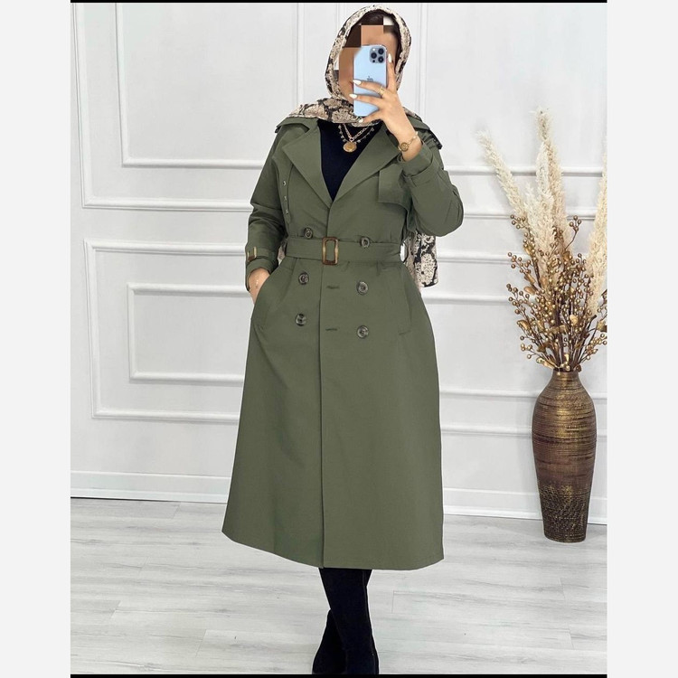 مانتو بارانی بلند 38تا52