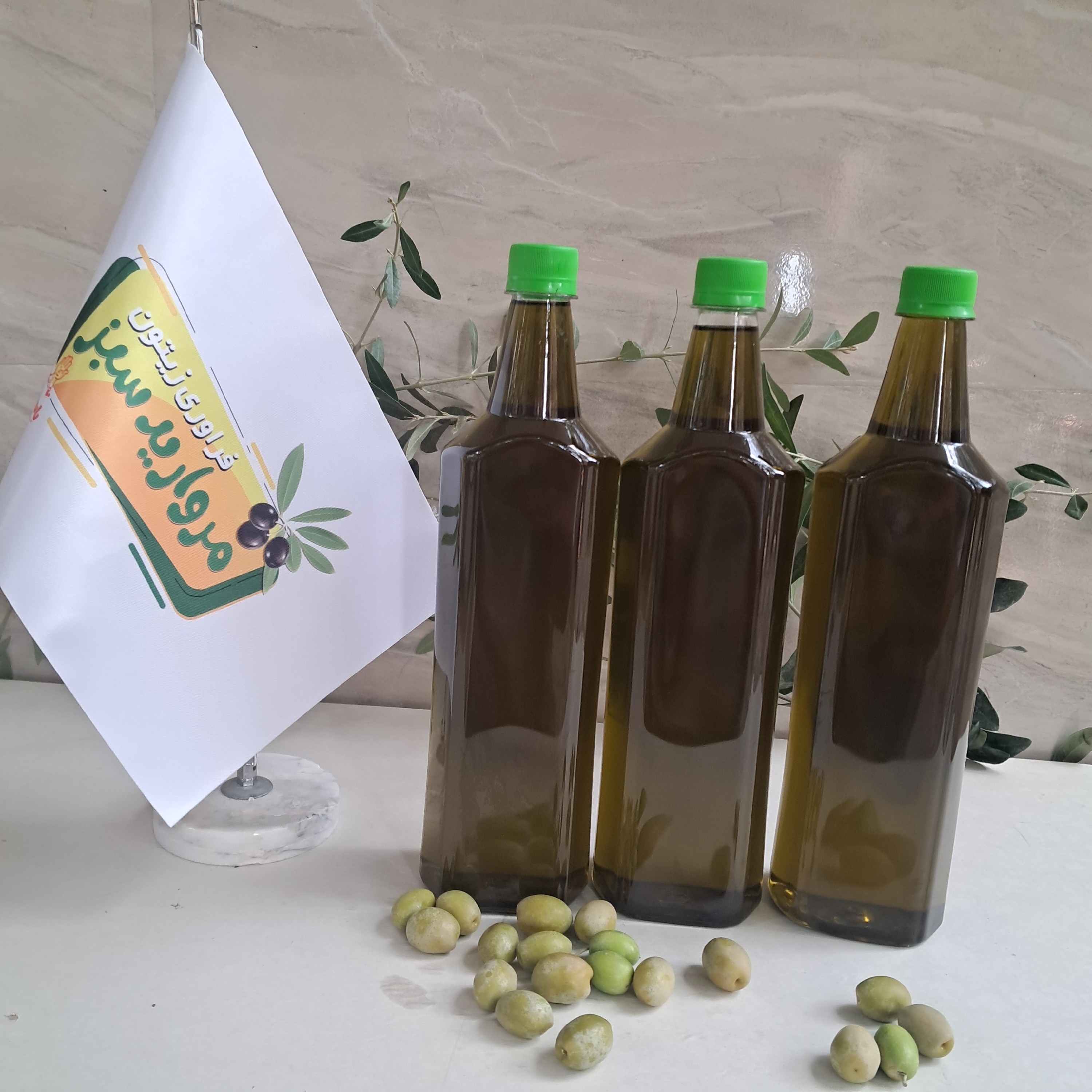 روغن زیتون فرابکر پرس سرد با بو 3 لیتری به وزن 2850گرم خالص