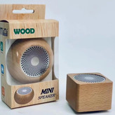 اسپیکر بلوتوث مینی چوبی اورجینال WOOD