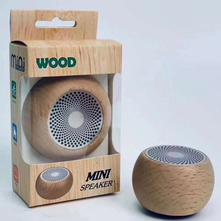 اسپیکر بلوتوث مینی چوبی اورجینال WOOD