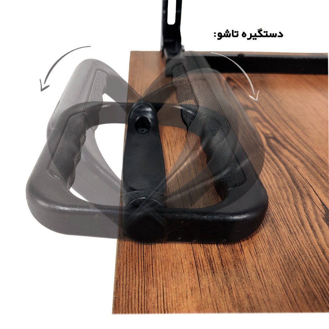 میز لپ تاپ میز تحریر پایه کوتاه قابل تنظیم اقتصادی مدل SE4060