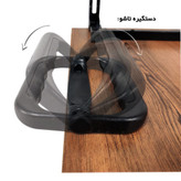 میز لپ تاپ میز تحریر پایه کوتاه قابل تنظیم اقتصادی مدل SE4060