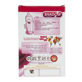 کاندوم تاخیری و روان و بسیار نازک شادو SHADOW SENSITIVE بسته 12 عددی