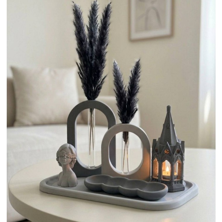 کادو تولد / هدیه خاص / جهیزیه عروس / ست دکوری / رومیزی/ جلومبلی / کنسول مدل ( دلارام )