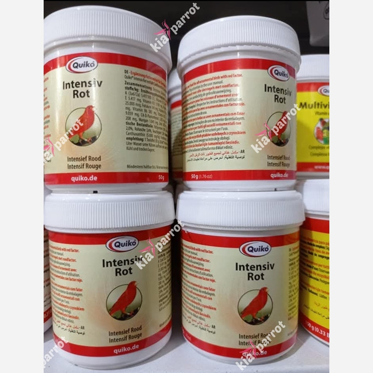 رنگدانه قرمز قناری و سهره Intnsiv Rot کویکو آلمان- 10 گرمی