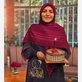 روسری نخی لنین قواره 135 ریشه پرزی