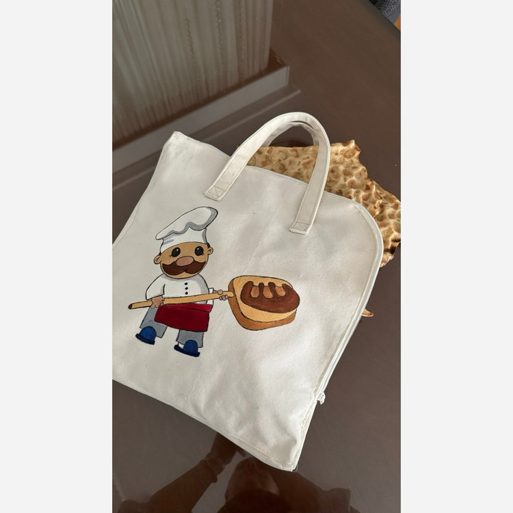 مشما بچه(شورتی) ستاره دار سفره پلاستیکی سفید