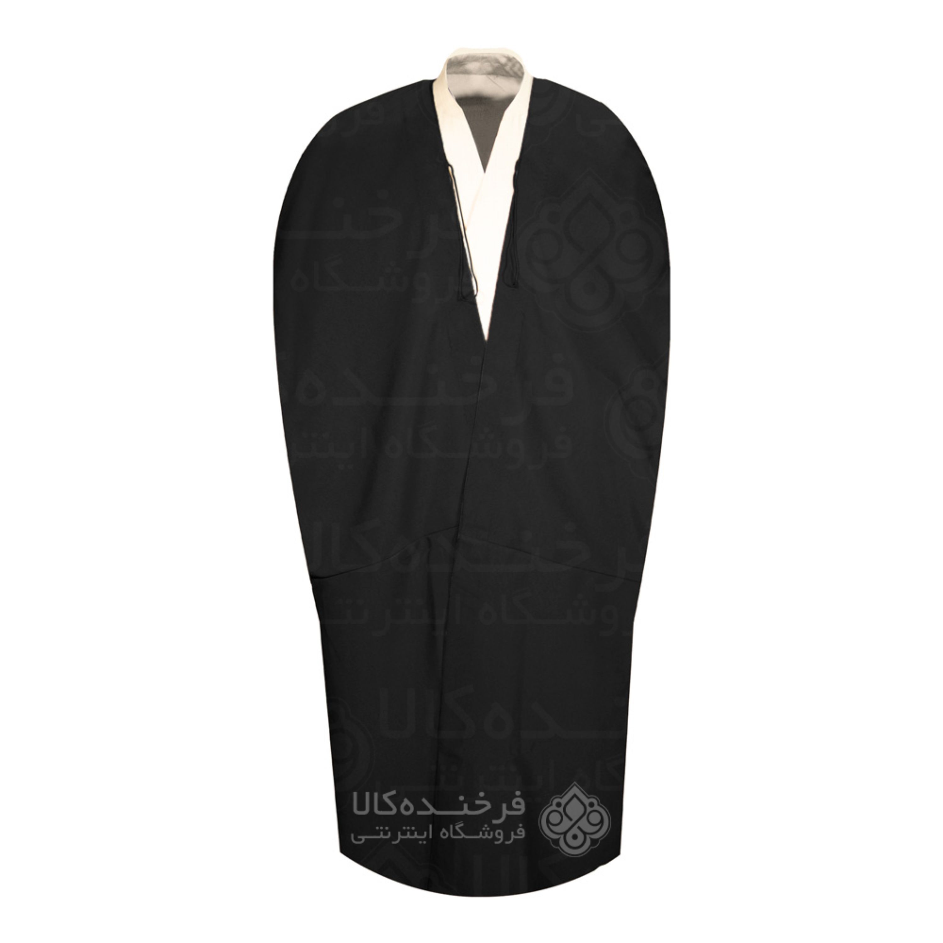 عبا نمازی بزرگسال مشکی (لطفا قد کامل رو حتما قبل از سفارش در چت بفرمایید)