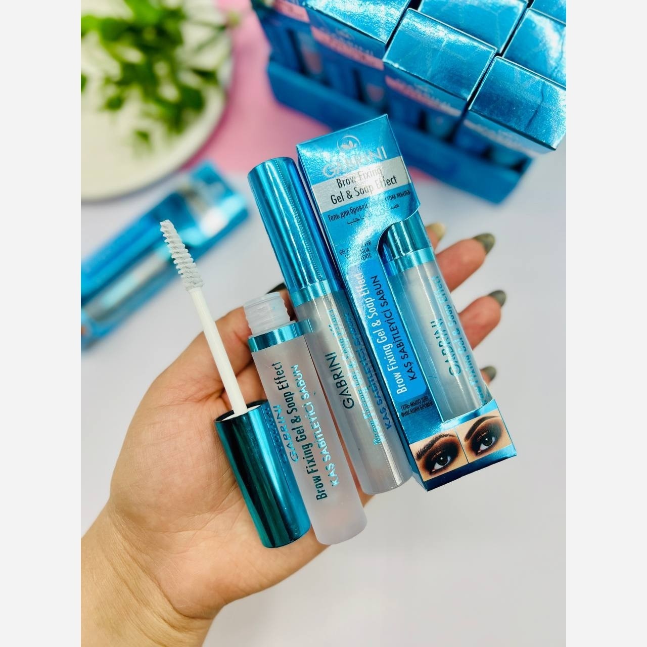 ژل ابرو گابرینی اصل ژل مژه و ابرو گابرینی GABRINI ژل لیفت ابرو