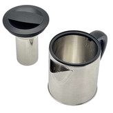 چای ساز برقی راف مدل R.7965 ،گرم نگهدارنده ، 1800 وات ،استیل ضدزنگ