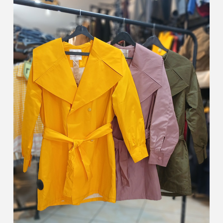 بارانی کوتاه زنانه کد 86149 و 86137