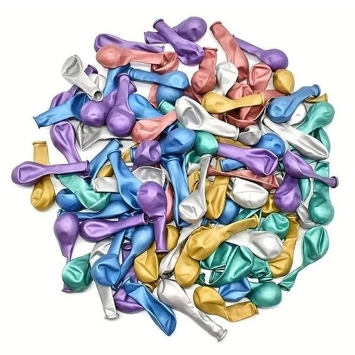 بادکنک کروم 6 اینچ ( ریز )
