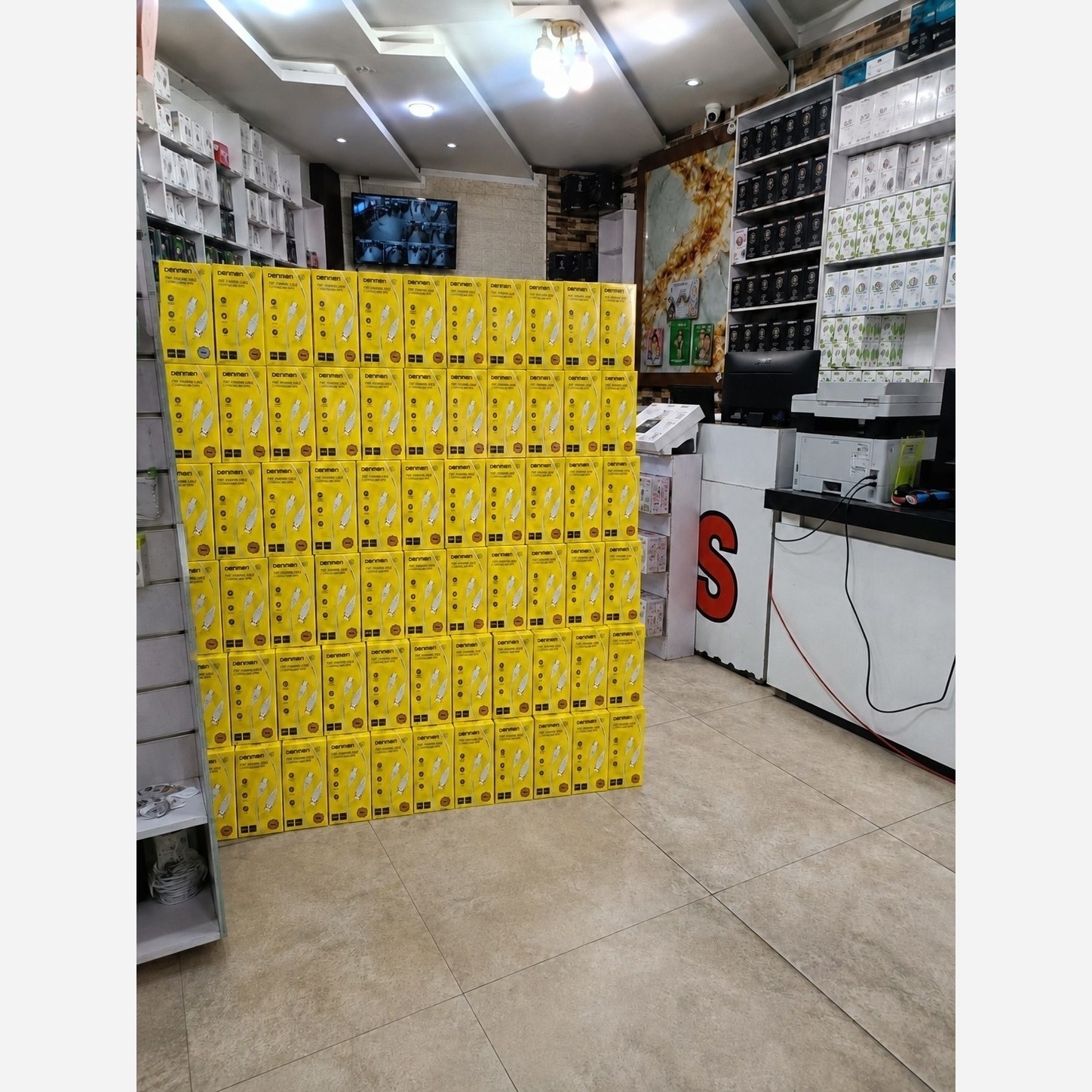 کابل شارژ تایپ سی DENMEN مدل P01T
