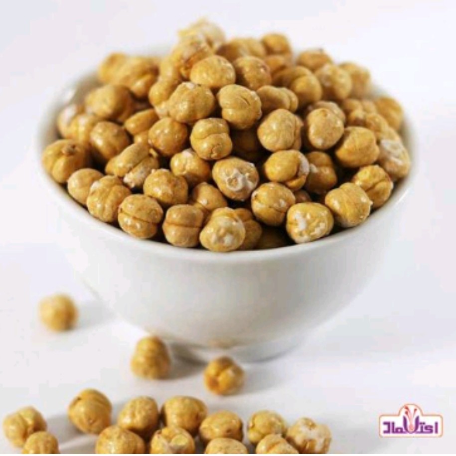 نخود چی دوآتیشه اعلا نمکی 500 گرمی اعتماد درشت(نخودچی)
