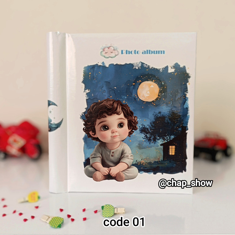 آلبوم عکس چسبی کودک (سایز بزرگ)