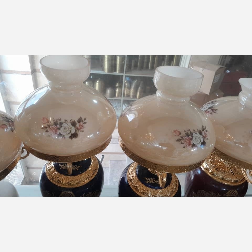 حباب یدک قالپاقی لمپا لنتر چراغ شمعدان حباب لب چین لاله آباژور قطعه یدکی حباب شمعدان لاله یدک لوله گردسوز گرسوز