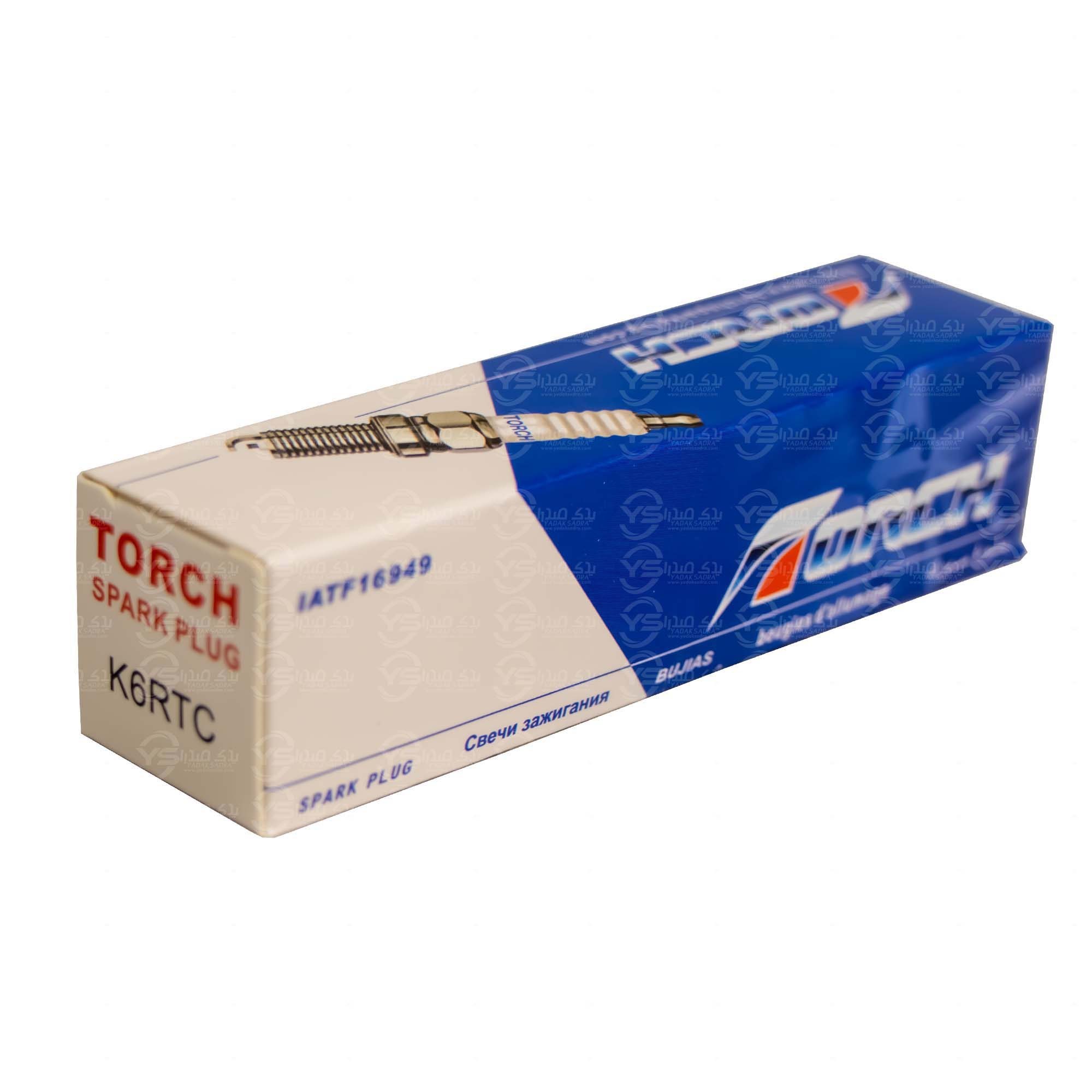 شمع خودرو پایه کوتاه تورچ اصلی K6RTC (4 عددی)