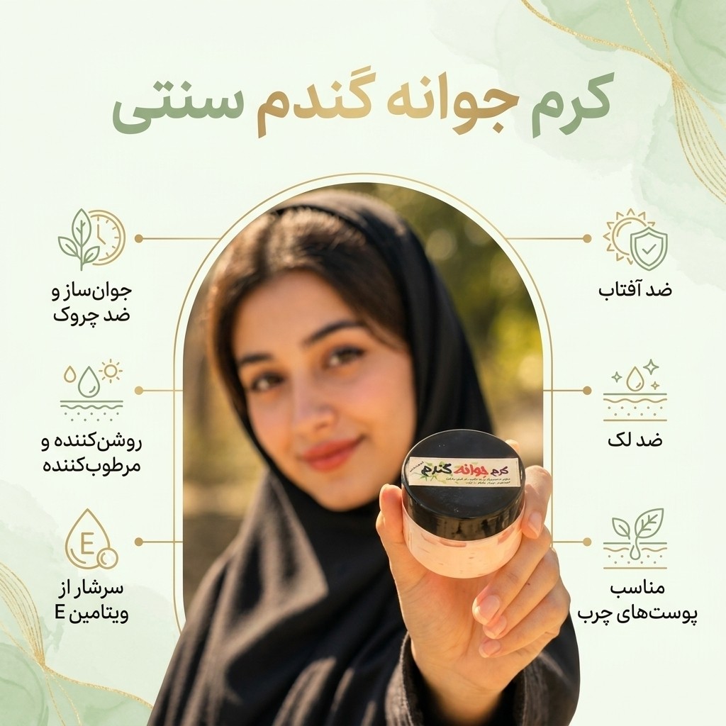 کرم جوانه گندم 30 گرمی