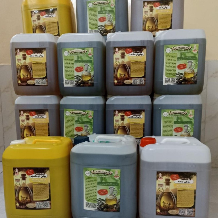 روغن کنجد اعلا و درجه یک اردکان (20 لیتری) پخش عمده روغن کنجد مرغوب