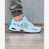 کتونی نیوبالانس 530 مردانه زنانه مشکی سفید New Balance